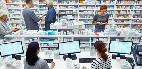 photo interieur pharmacie des Gobelins